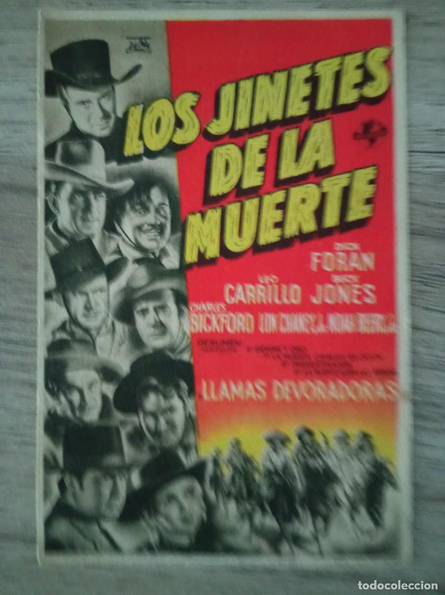 Cine: LOS JINETES DE LA MUERTE, DICK FORAN, LEO CARRILLO, BUCK JONES