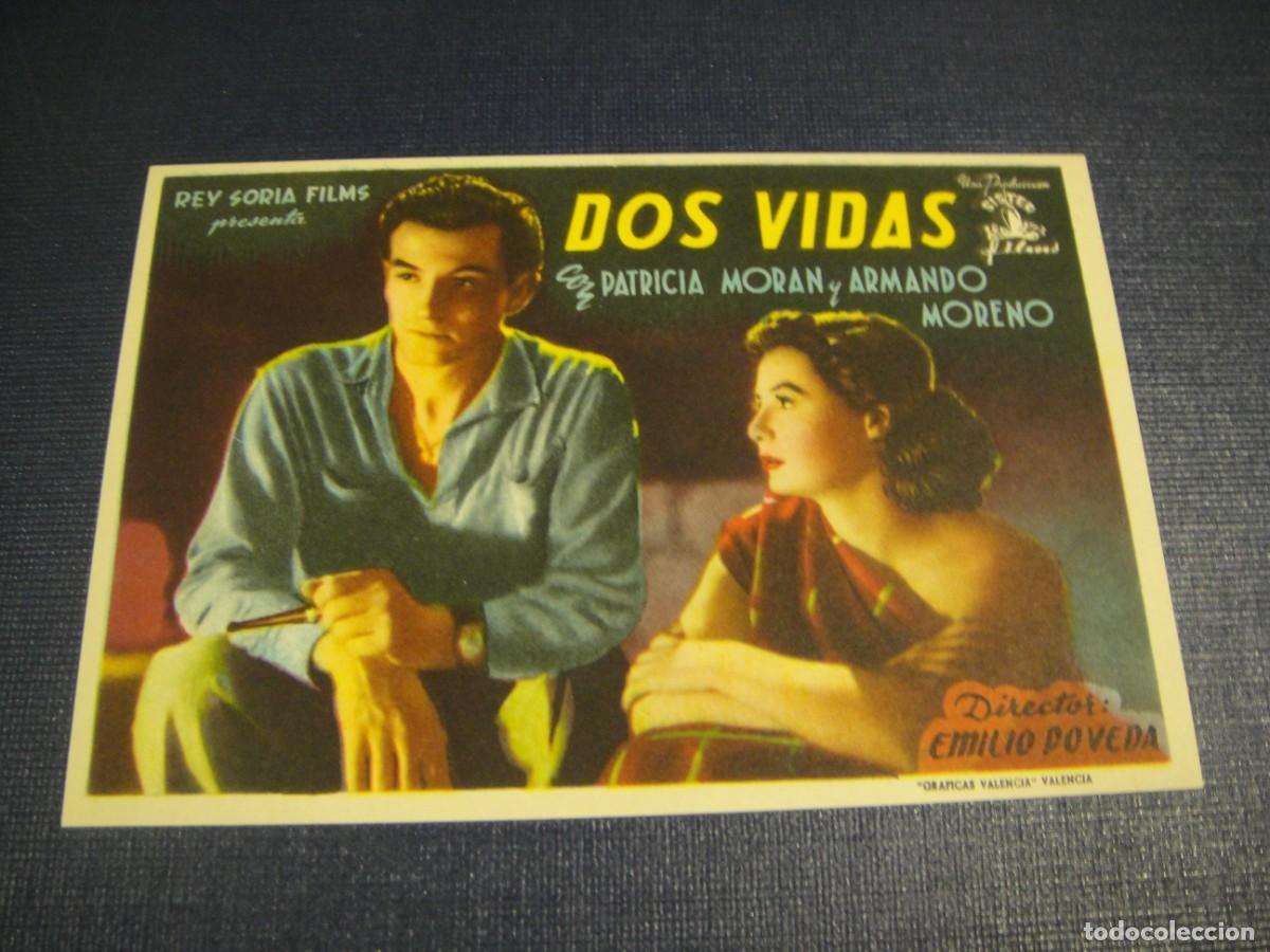 Cine: dos vidas - folleto de mano , sin publicidad