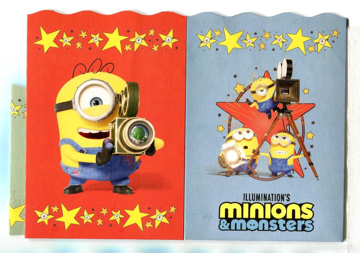 Cine: MINIONS & MONSTERS. VASO DE PALOMITAS. 24 X 16,5.
