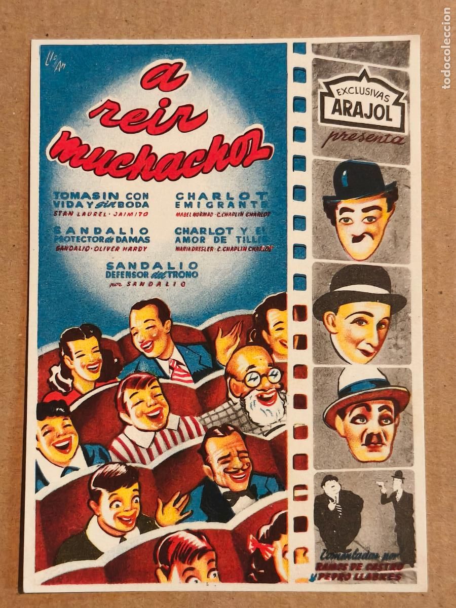 Cine: CHARLOT EXCLUSIVAS ARAJOL PROGRAMA DE CINE