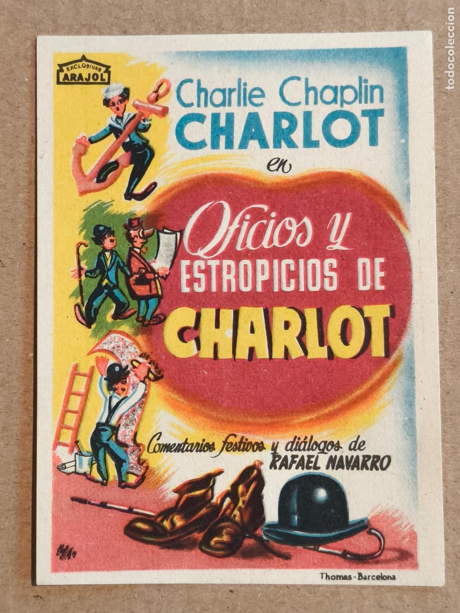 Cine: CHARLOT EXCLUSIVAS ARAJOL PROGRAMA DE CINE PEQUE&Ntilde;O