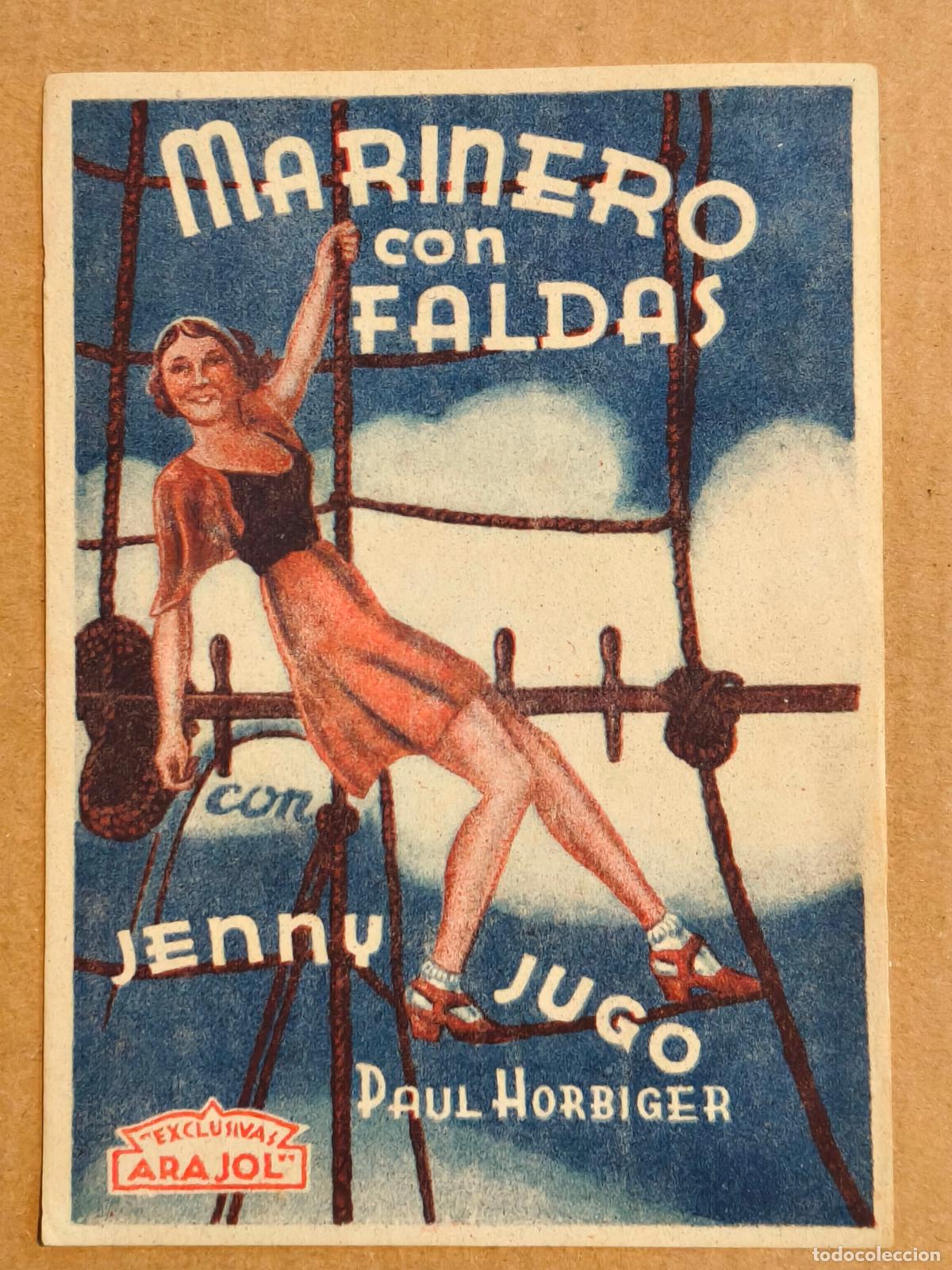 Cine: MARINERO CON FALDAS EXCLUSIVAS ARAJOL PROGRAMA DE CINE