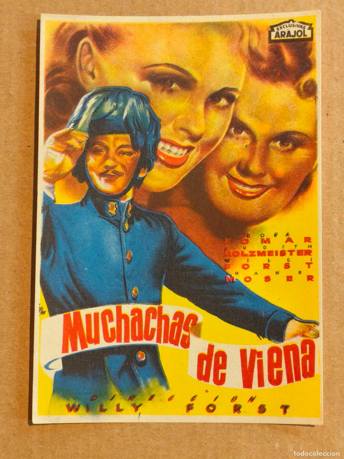 Cine: MUCHACHAS DE VIENA EXCLUSIVAS ARAJOL PROGRAMA DE CINE