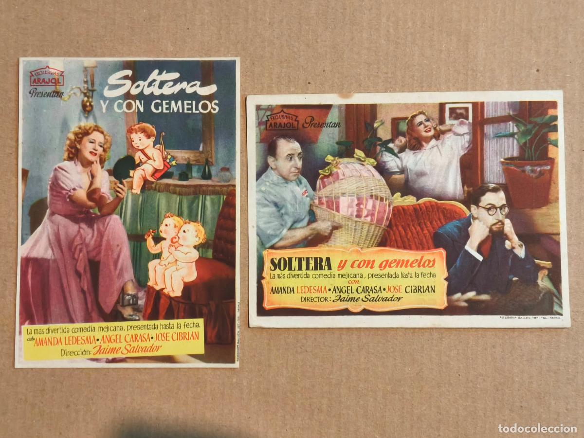 Cine: SOLTERA Y CON GEMELOS EXCLUSIVAS ARAJOL PROGRAMA DE CINE 1948