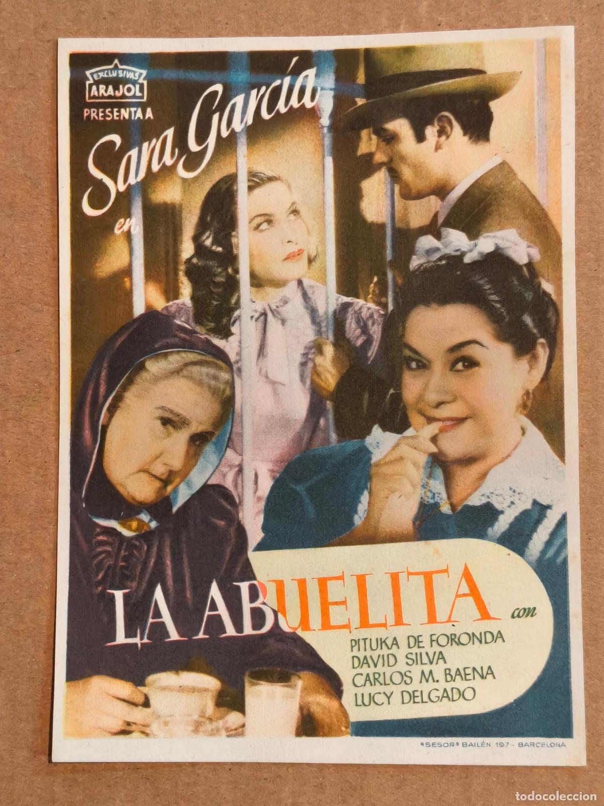 Cine: LA ABUELITA EXCLUSIVAS ARAJOL PROGRAMA DE CINE