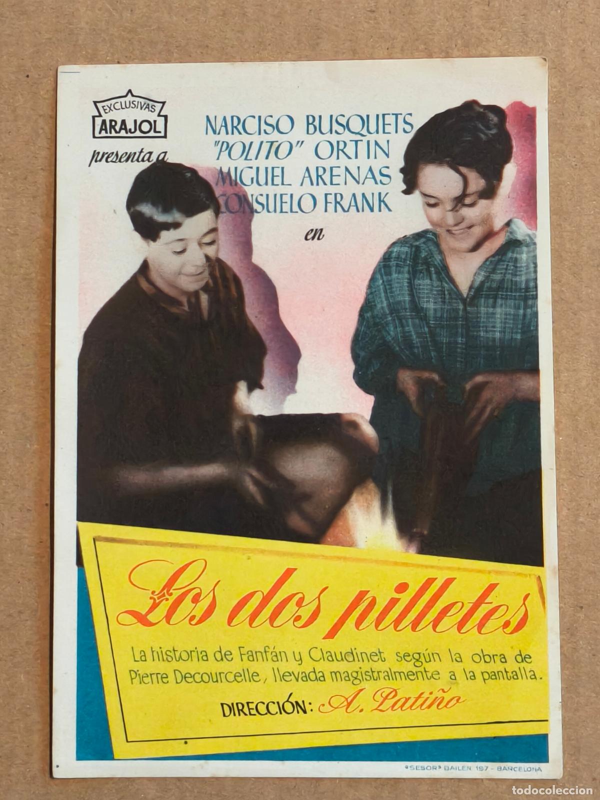 Cine: LOS DOS PILLETES EXCLUSIVAS ARAJOL PROGRAMA DE CINE - Foto 1