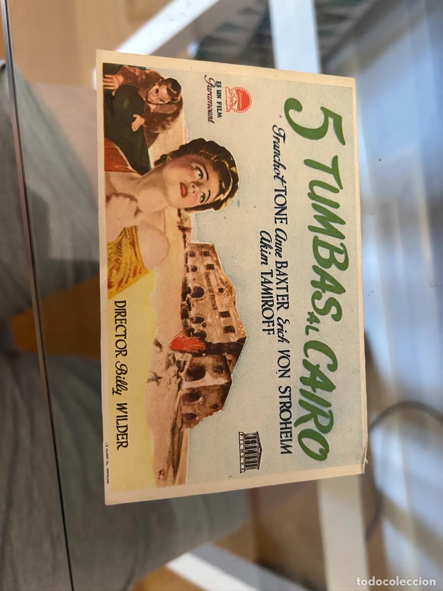 Cine: 5 TUMBAS AL CAIRO SIN PUBLICIDAD CORRECTO 58