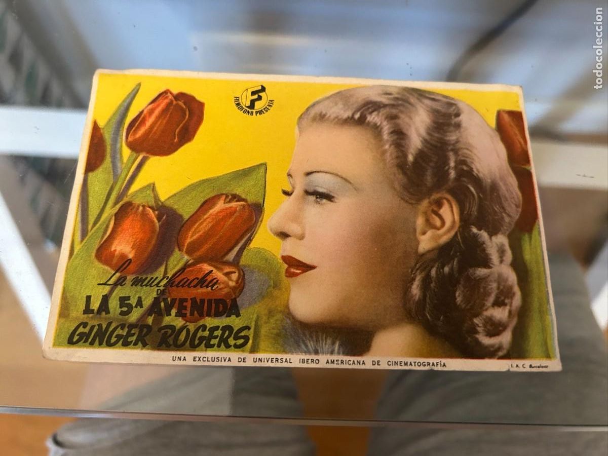 Cine: LA MUCHACHA de la 5&ordf; AVENIDA SN PUBLICIDAD COMO SE VE 63