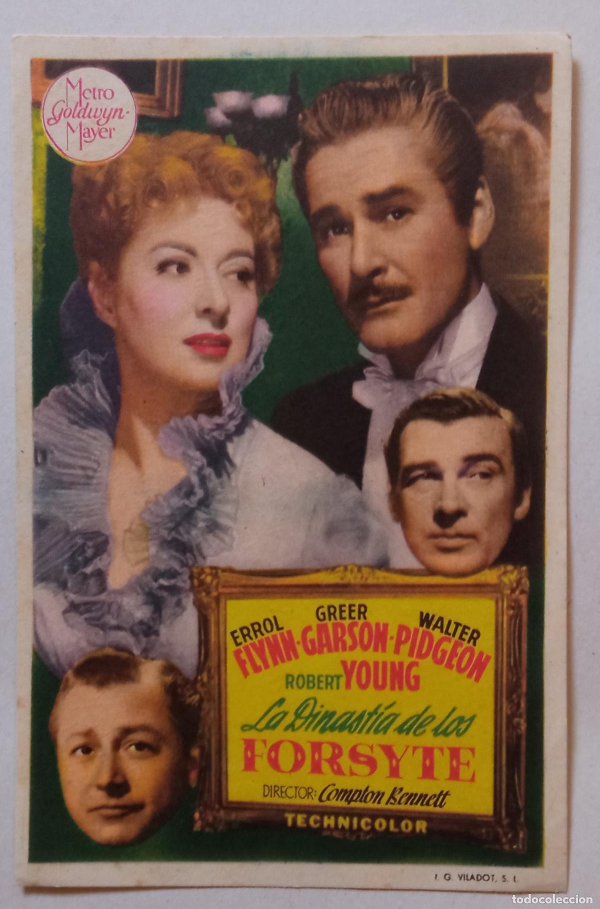 Cine: PROGRAMA DE CINE. ERROL FLYNN. LA DINAST&Iacute;A DE LOS FORSYTE. CINE CAPITOL. LAS PALMAS