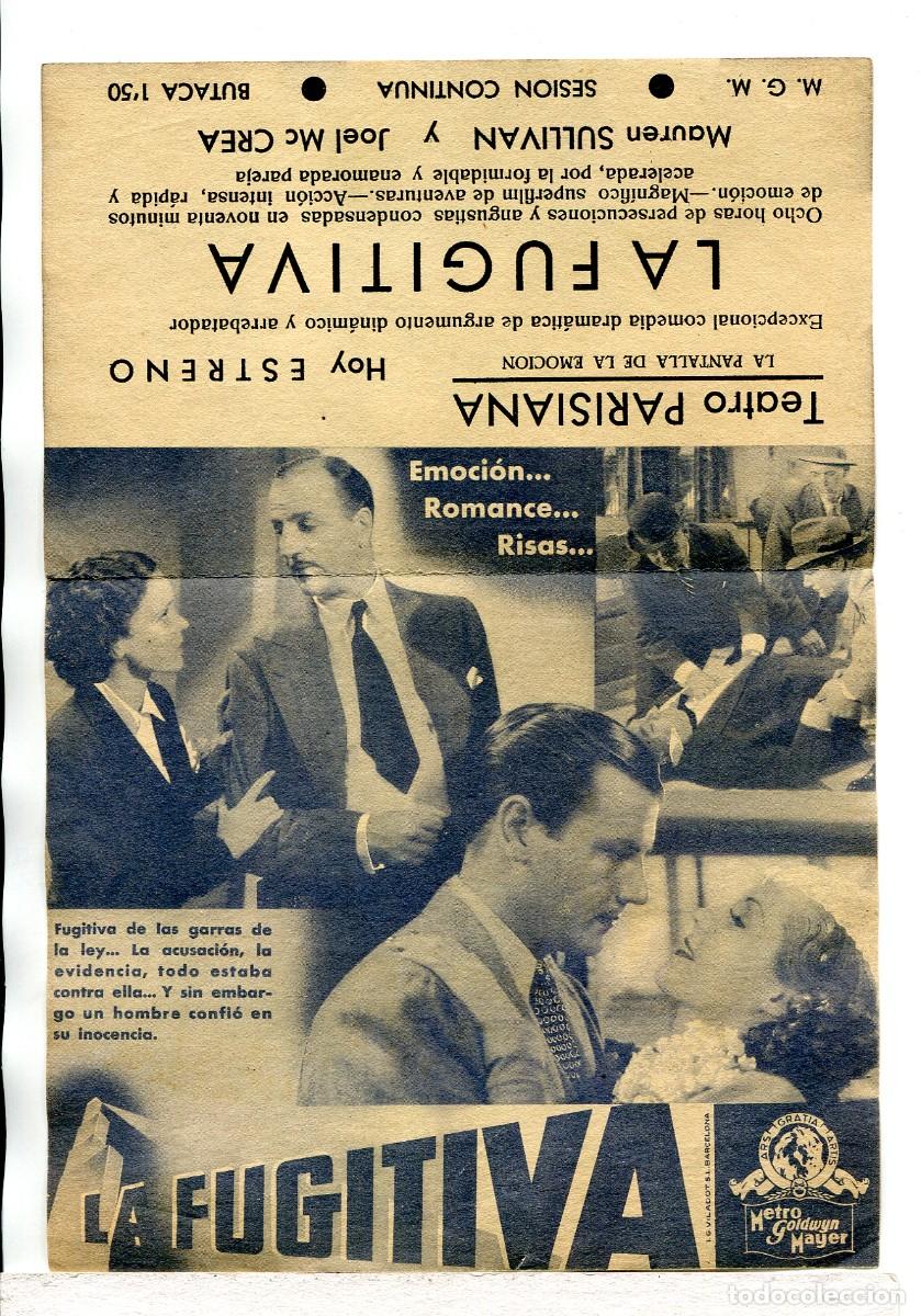 Cine: LA FUGITIVA, con Joel McCrea, - Foto 1