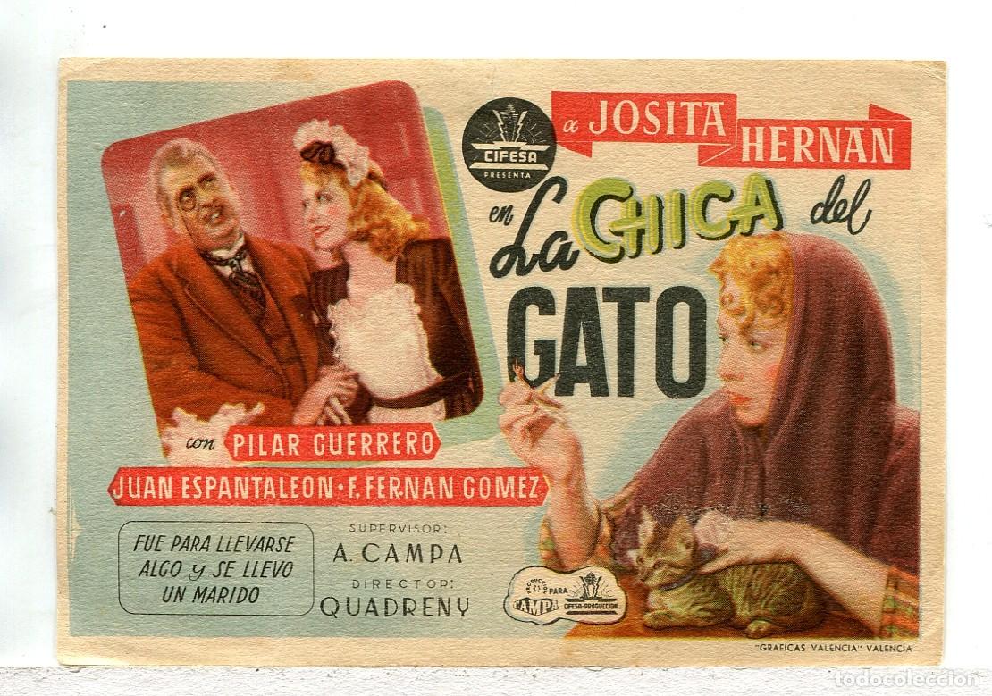 Kino: LA CHICA DEL GATO, con Josita Hern&aacute;n.