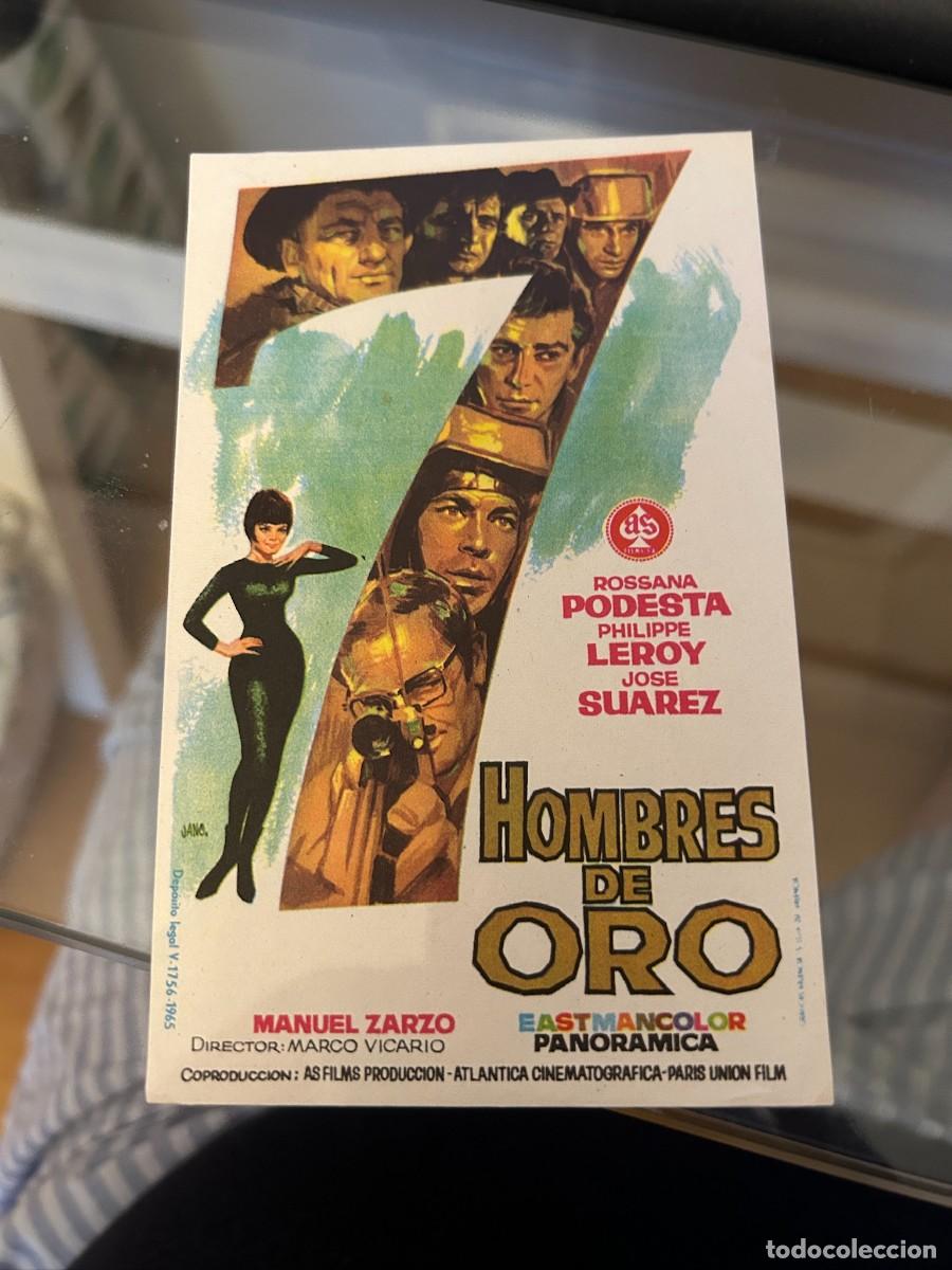Cine: 7 HOMBRES DE ORO SIN PUBLICIDAD BUEN ESTADO 71