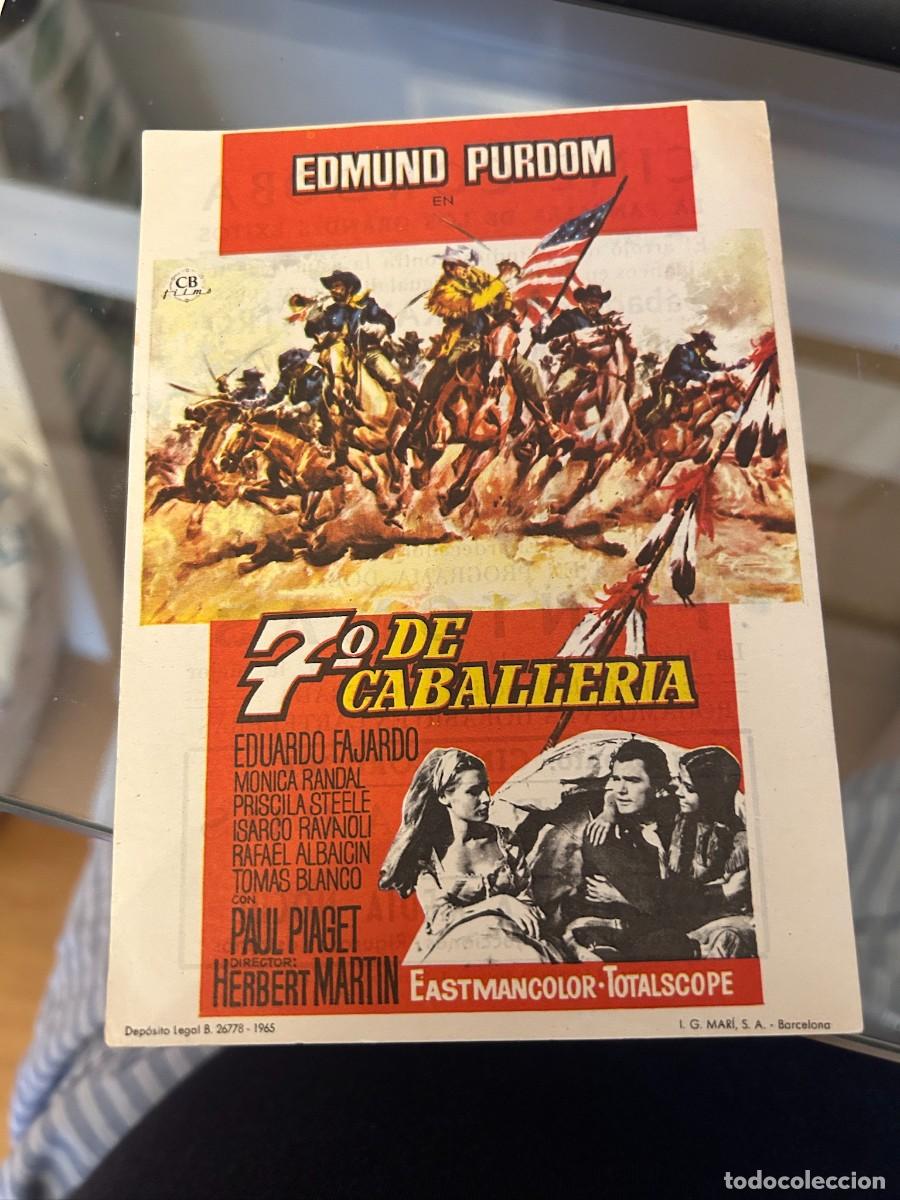 Cine: 7&ordm; DE CABALLERIA CINE CORDOBA CON PUBLICIDAD BUEN ESTADO 72