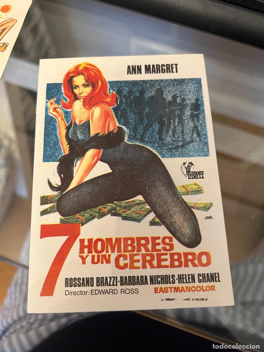Cine: 7 HOMBRES Y UN CEREBRO SIN PUBLICIDAD BUEN ESTADO 74
