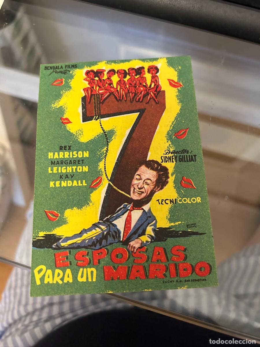 Cine: 7 ESPOSAS PARA UN MARIDO CINES BOHEMIO Y GALILEO BARCELONA BUEN ESTADO 85