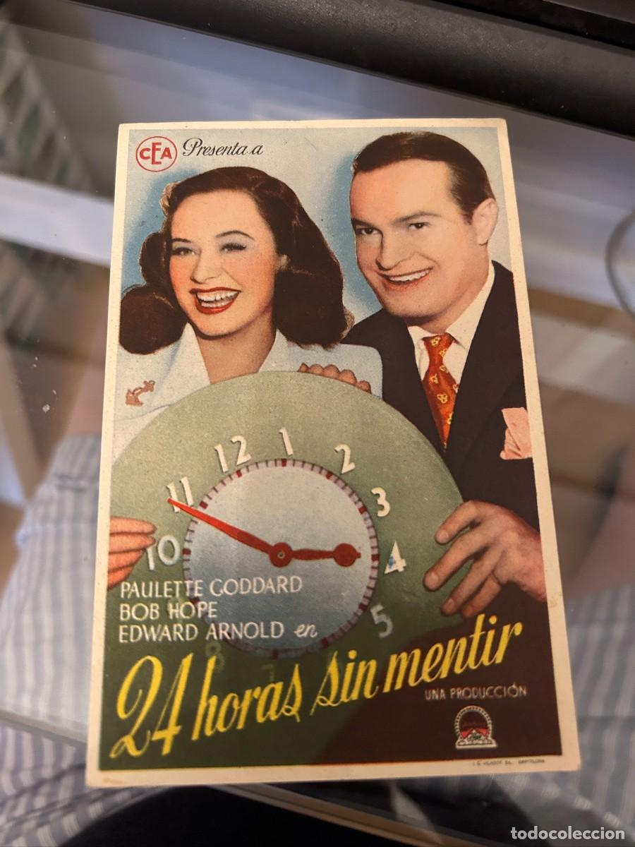 Cine: 24 HORAS SIN MENTIR CINE ODEON BUEN ESTADOCON PUBLICIDAD 106