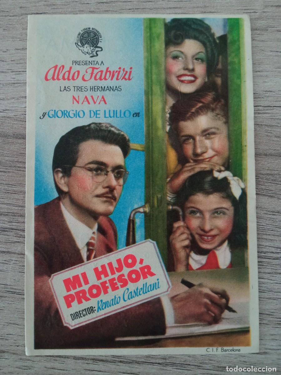 Cine: MI HIJO, PROFESOR, ALDO FABRIZI, PRINCIPAL CINEMA