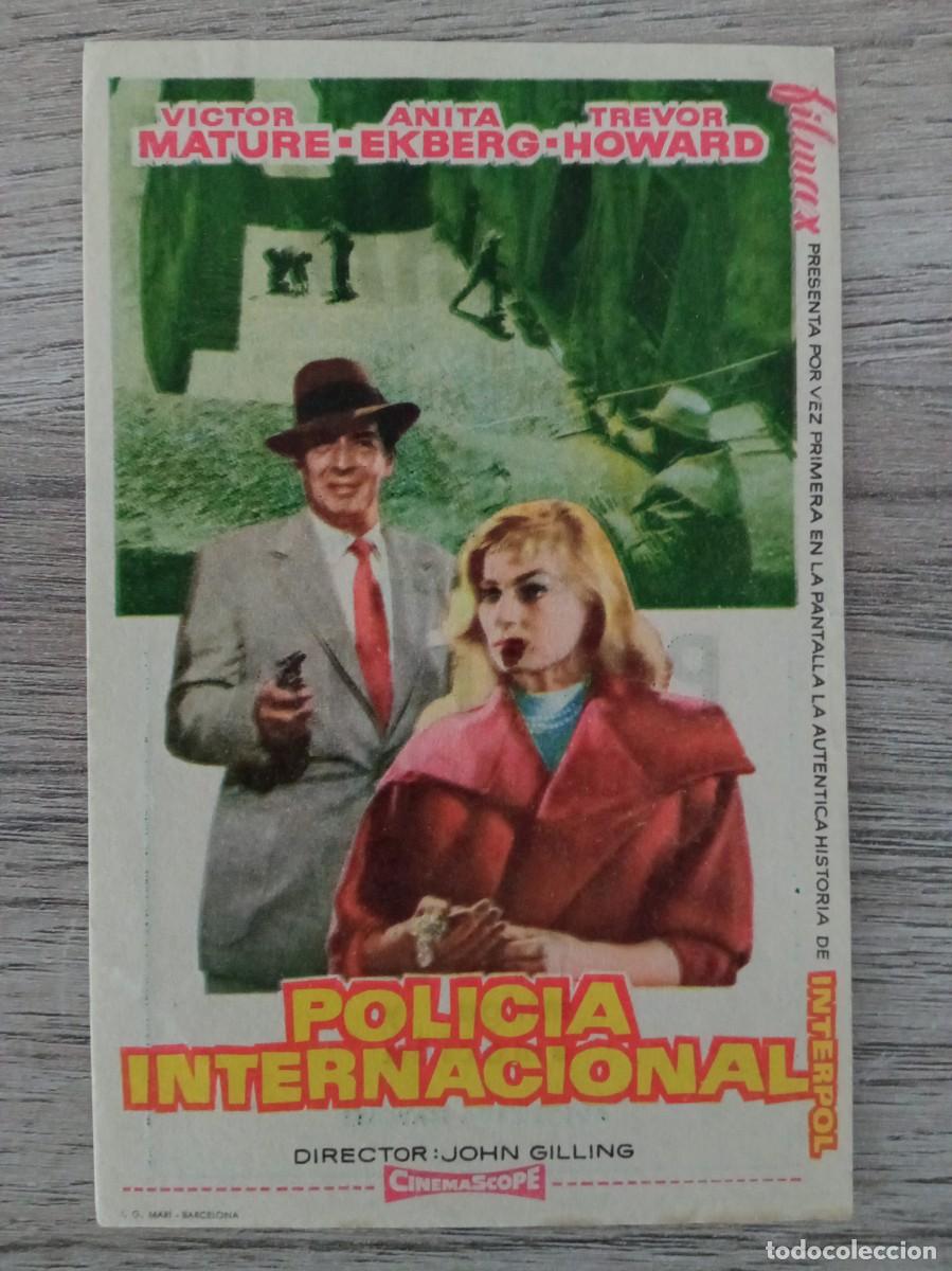 Cine: POLICIA INTERNACIONAL, VICTOR MATURE, CINE BORN