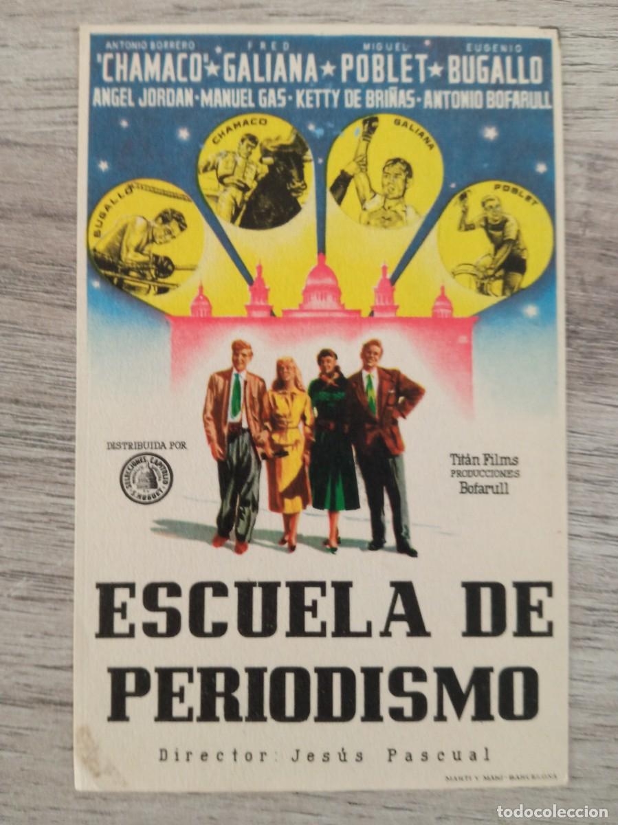Cine: ESCUELA DE PERIODISMO, ANGEL JORDAN