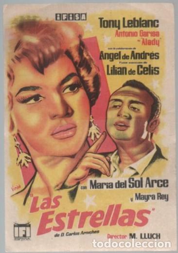 Cine: PROGRAMA DE CINE: LAS ESTRELLAS PC-11622