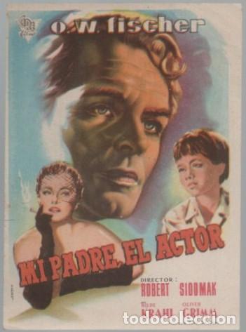 Cine: PROGRAMA DE CINE: MI PADRE EL ACTOR PC-11628