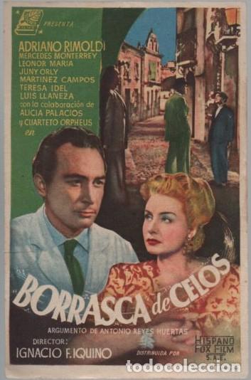Cine: PROGRAMA DE CINE: BORRASCA DE CELOS PC-11632