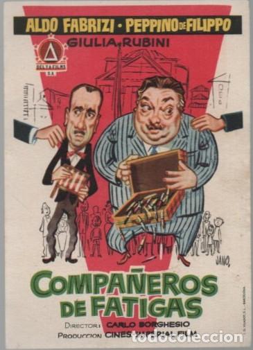 Cine: PROGRAMA DE CINE: COMPA&Ntilde;EROS DE FATIGAS PC-11633