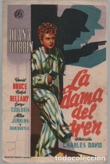 Cine: PROGRAMA DE CINE: LA DAMA DEL TREN PC-11636