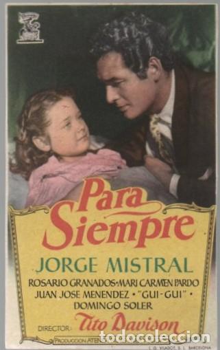 Cine: PROGRAMA DE CINE: PARA SIEMPRE PC-11639 - Foto 1