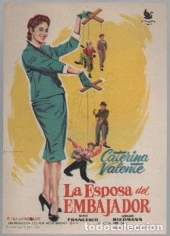 Cine: PROGRAMA DE CINE: LA ESPOSA DEL EMBAJADOR PC-11640 - Foto 1