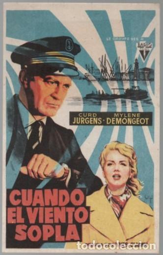 Cine: PROGRAMA DE CINE: CUANDO EL VIENTO SOPLA PC-11647 - Foto 1