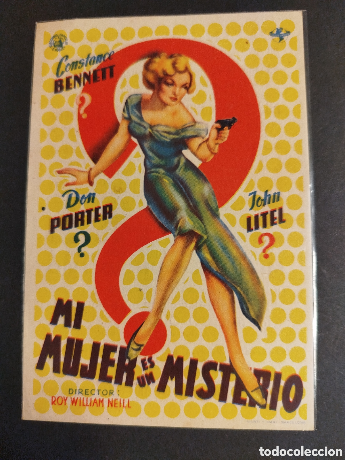Cine: MI MUJER ES UN MISTERIO C/PUBLICIDAD