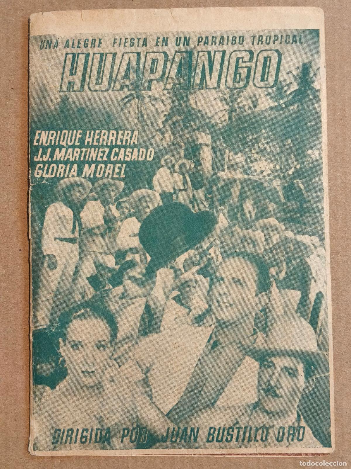 Cine: HUAPANGO PROGRAMA DE CINE 1944