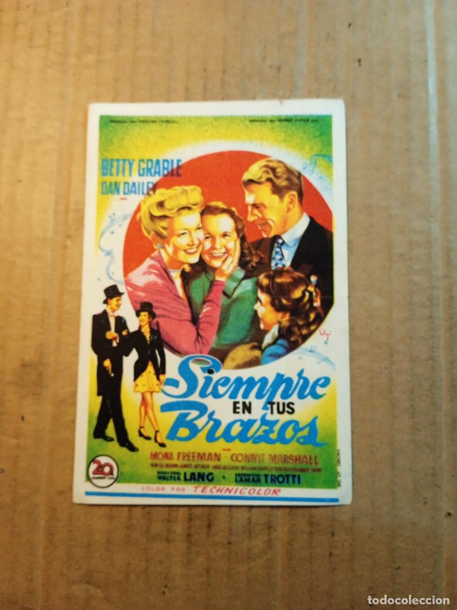 Kino: FOLLETO DE MANO CON PUBLICIDAD SIEMPRE EN TUS BRAZOS