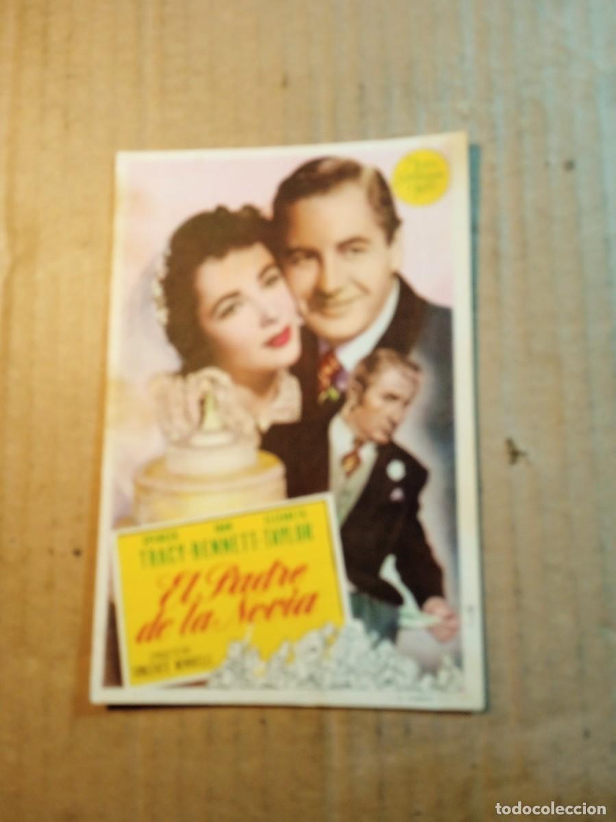 Kino: FOLLETO DE MANO CON PUBLICIDAD EL PADRE DE LA NOVIA