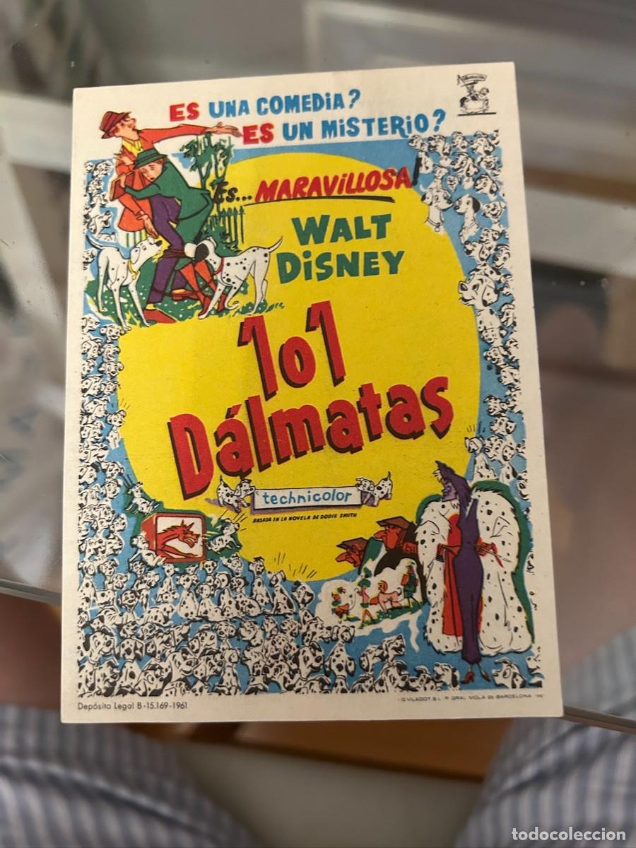 Cine: 101 DALMATAS SIN PUBLICIDAD BUEN ESTADO WALT DISNEY 117