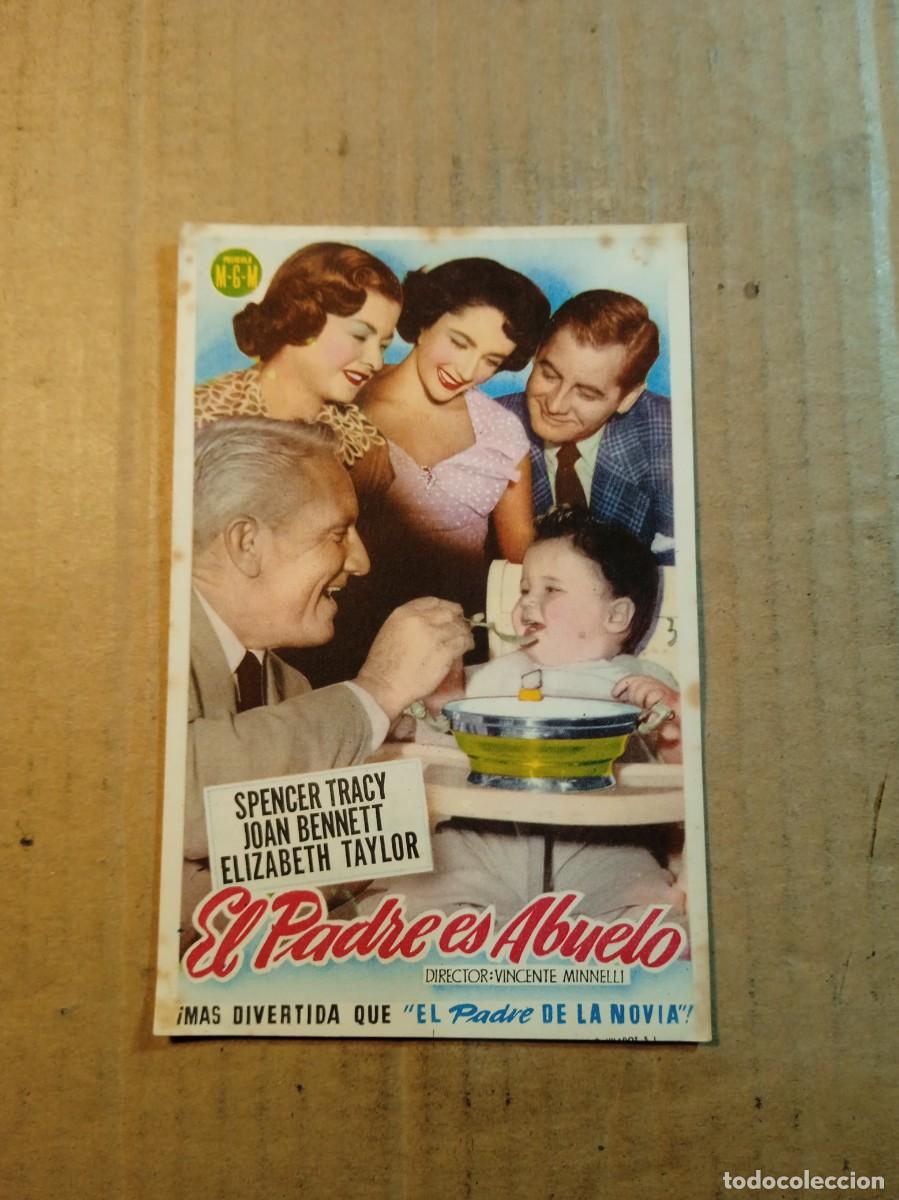 Kino: FOLLETO DE MANO CON PUBLICIDAD EL PADRE ES ABUELO