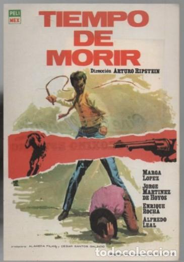 Cine: PROGRAMA DE CINE: TIEMPO DE MORIR PC-11649 - Foto 1