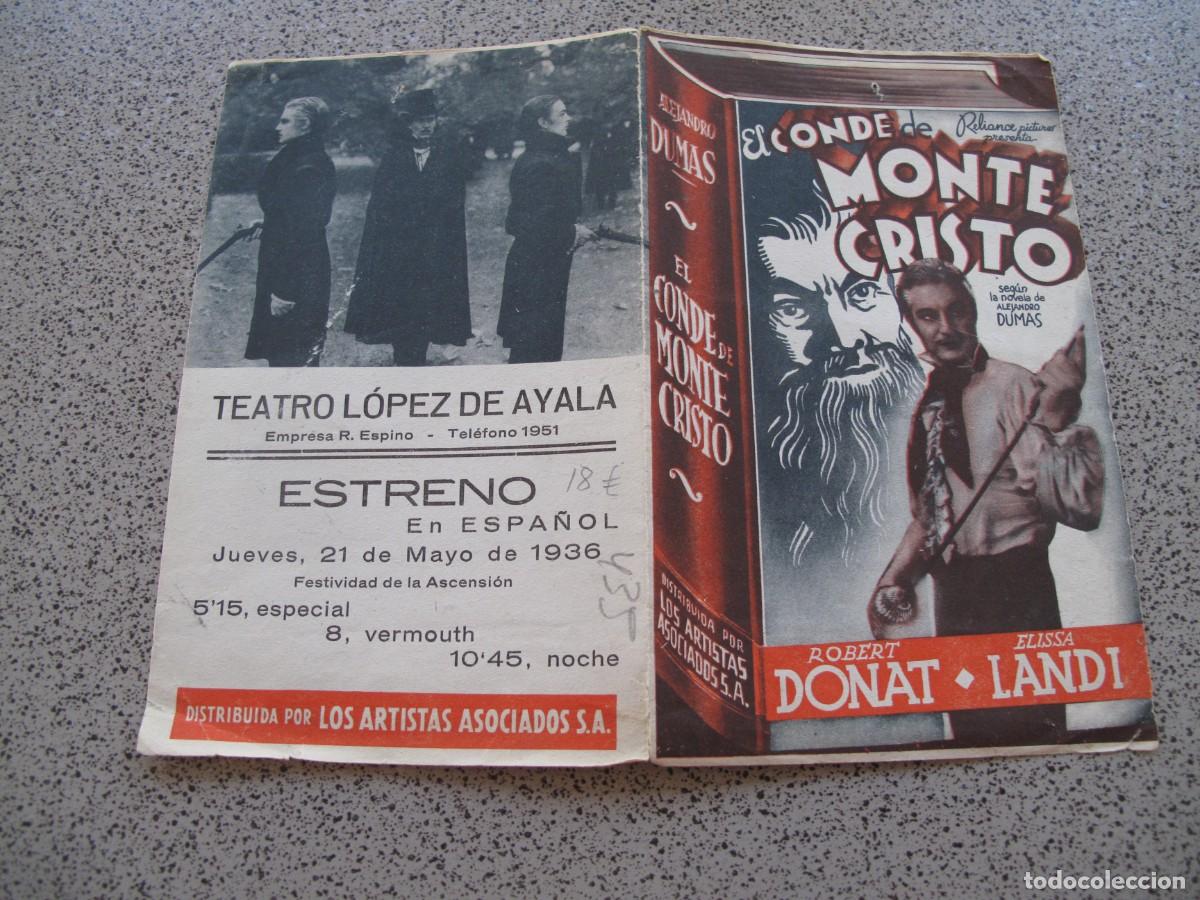 Cine: PROGRAMA DE MANO ORIGINAL EL DE LA FOTO