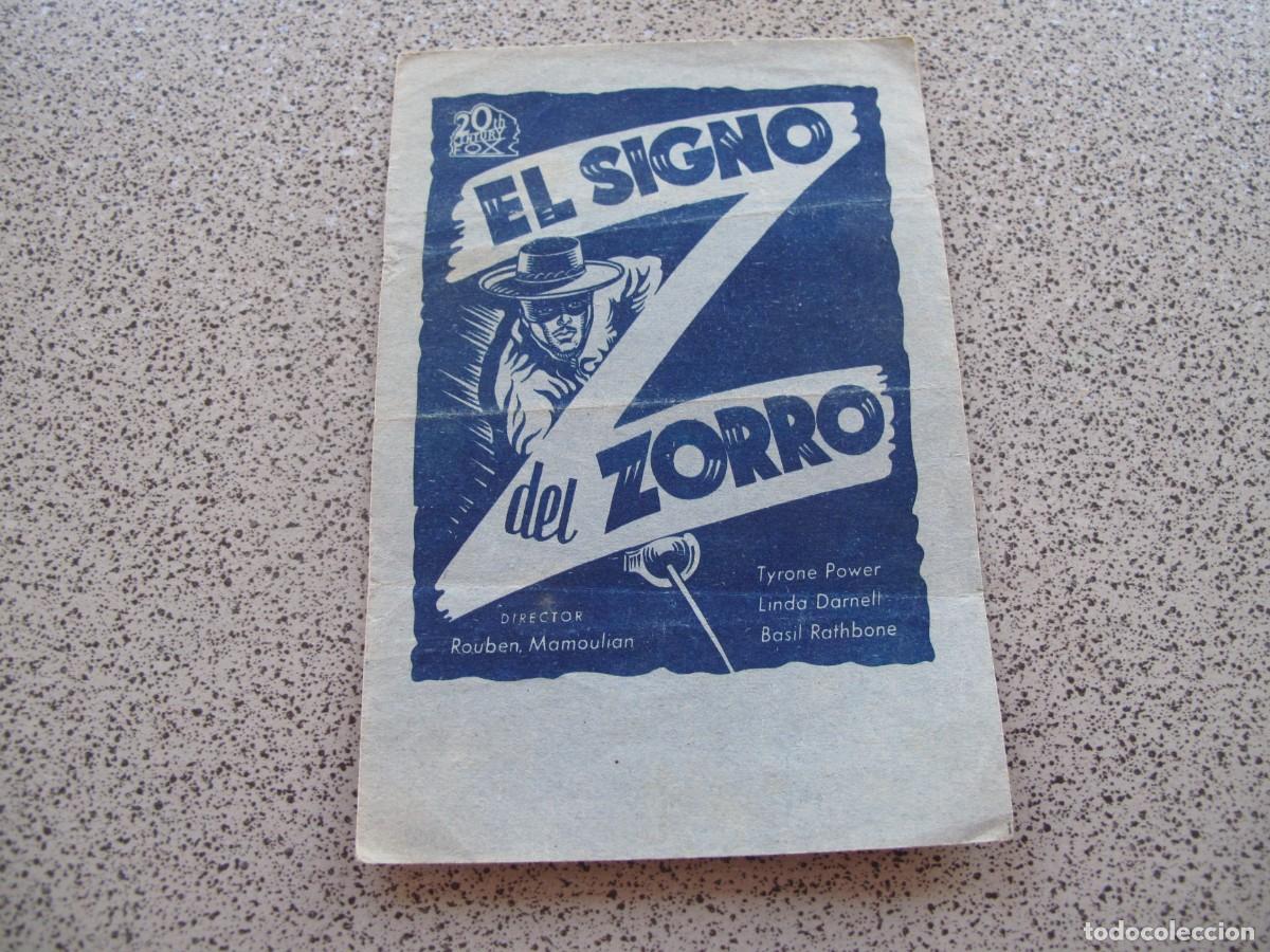 Cine: PROGRAMA DE MANO ORIGINAL EL DE LA FOTO