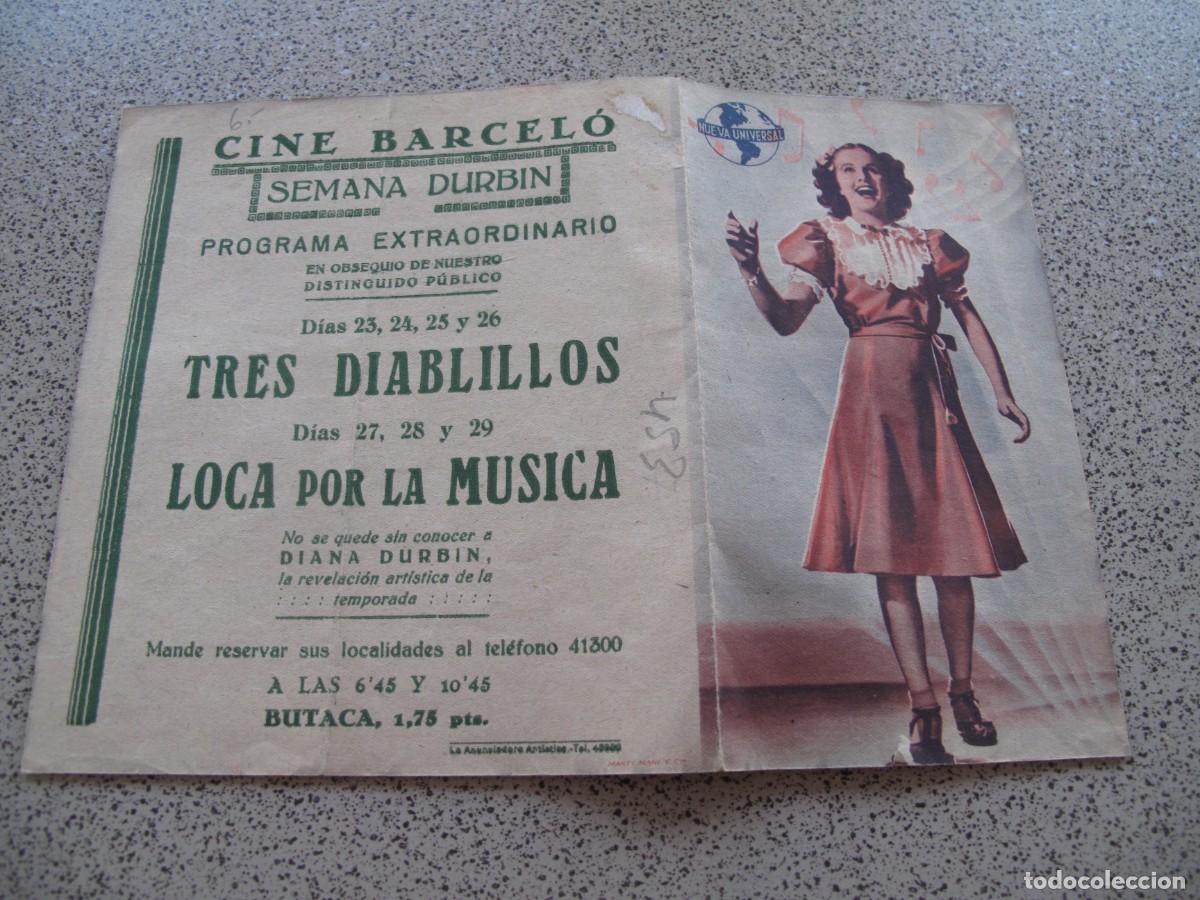 Cine: PROGRAMA DE MANO ORIGINAL EL DE LA FOTO