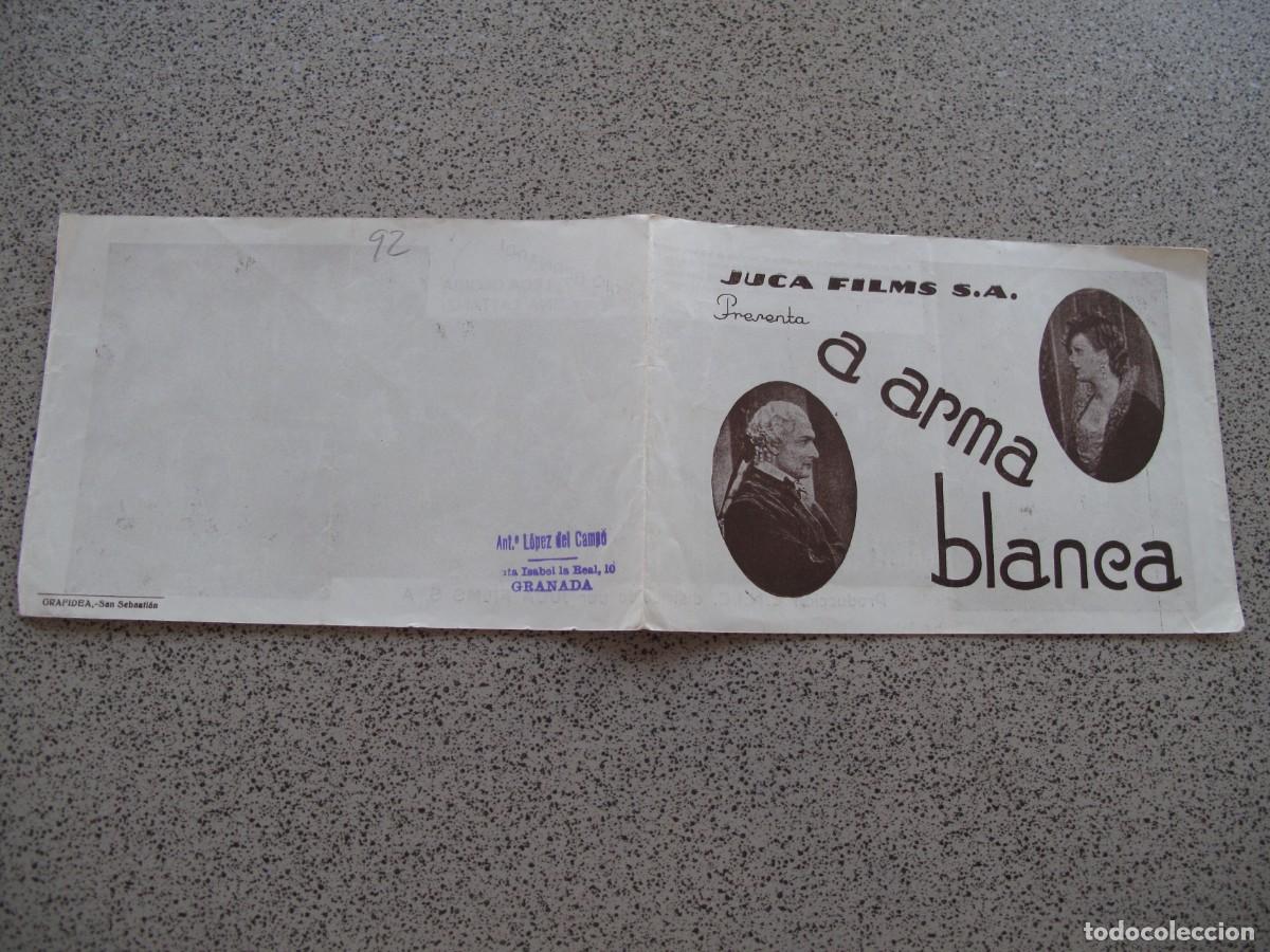  Flyers Publicitaires de films Anciens: PROGRAMA DE MANO ORIGINAL EL DE LA FOTO