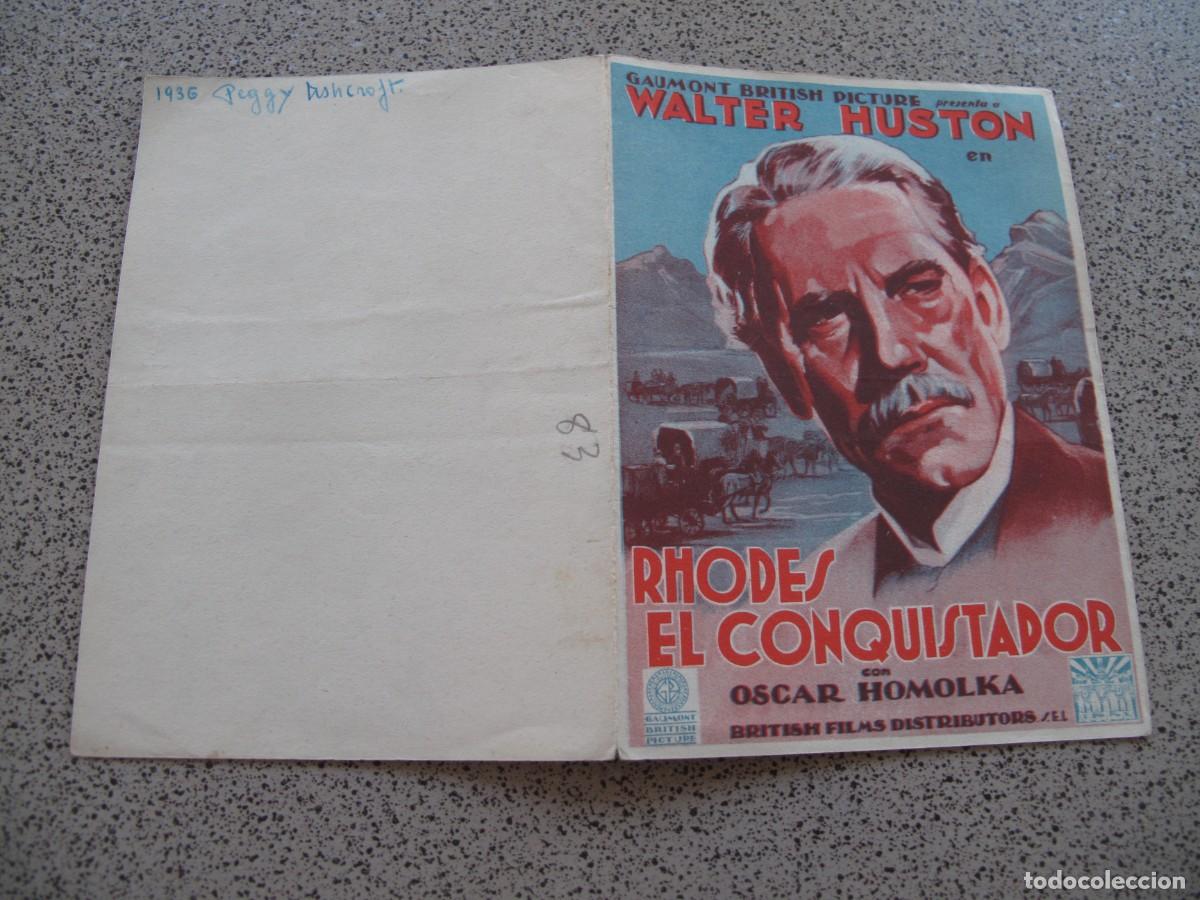  Flyers Publicitaires de films Anciens: PROGRAMA DE MANO ORIGINAL EL DE LA FOTO