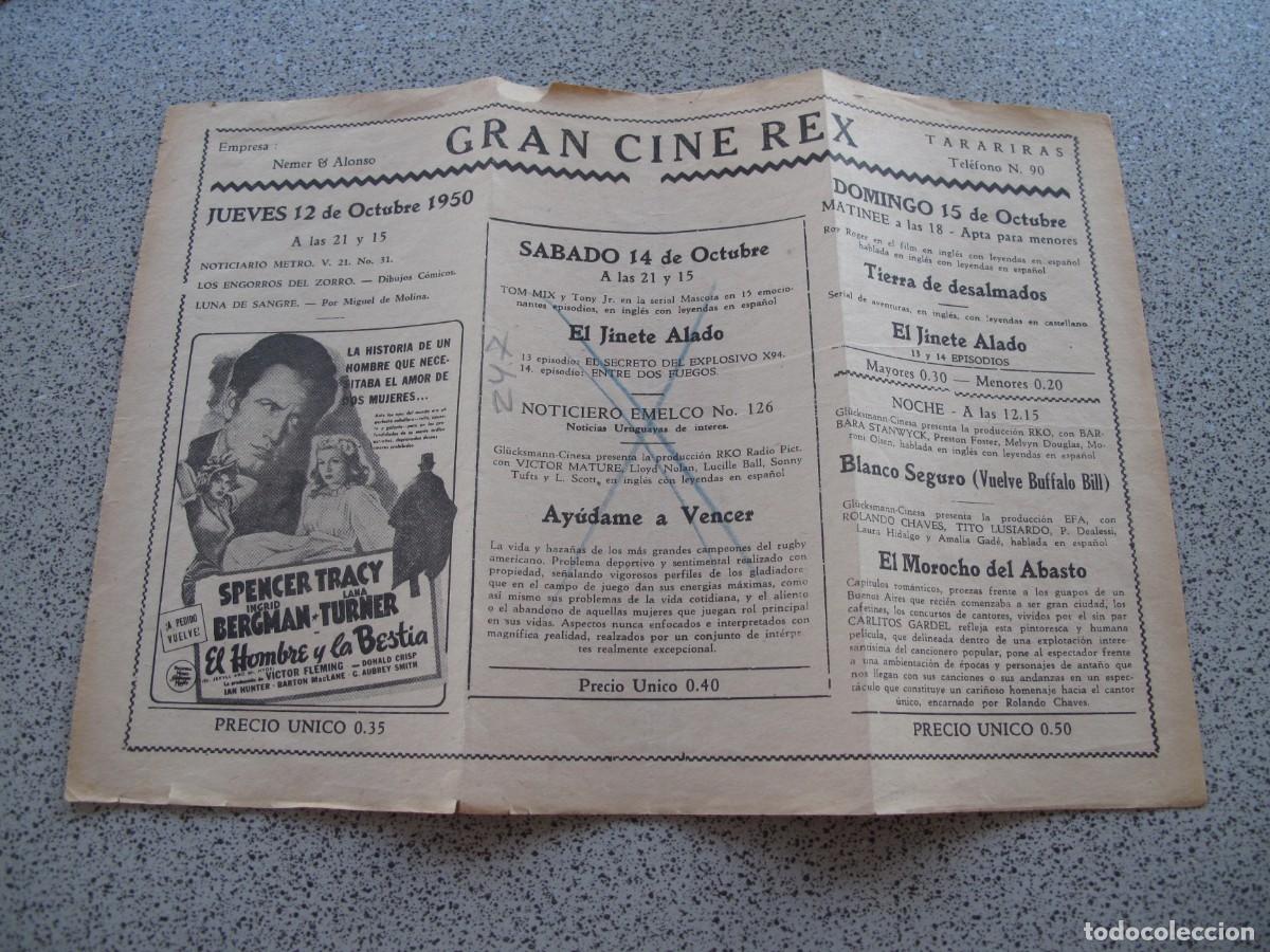 Kino: PROGRAMA DE MANO ORIGINAL EL DE LA FOTO
