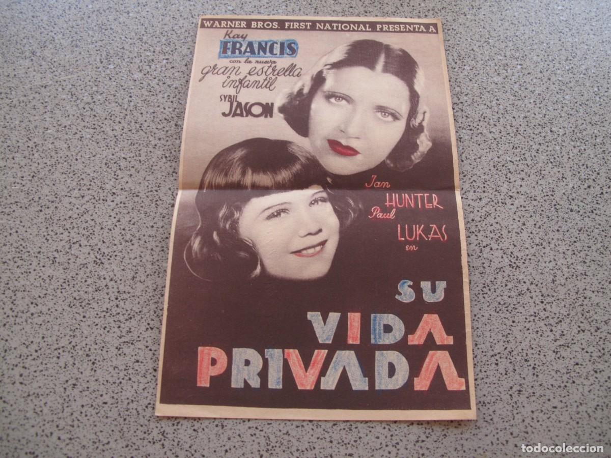 Kino: PROGRAMA DE MANO ORIGINAL EL DE LA FOTO