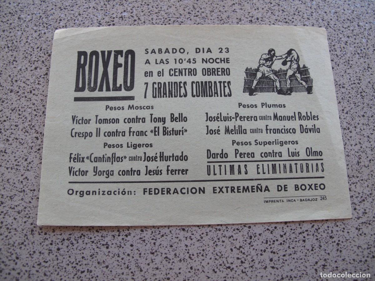  Flyers Publicitaires de films Anciens: PROGRAMA DE MANO ORIGINAL EL DE LA FOTO