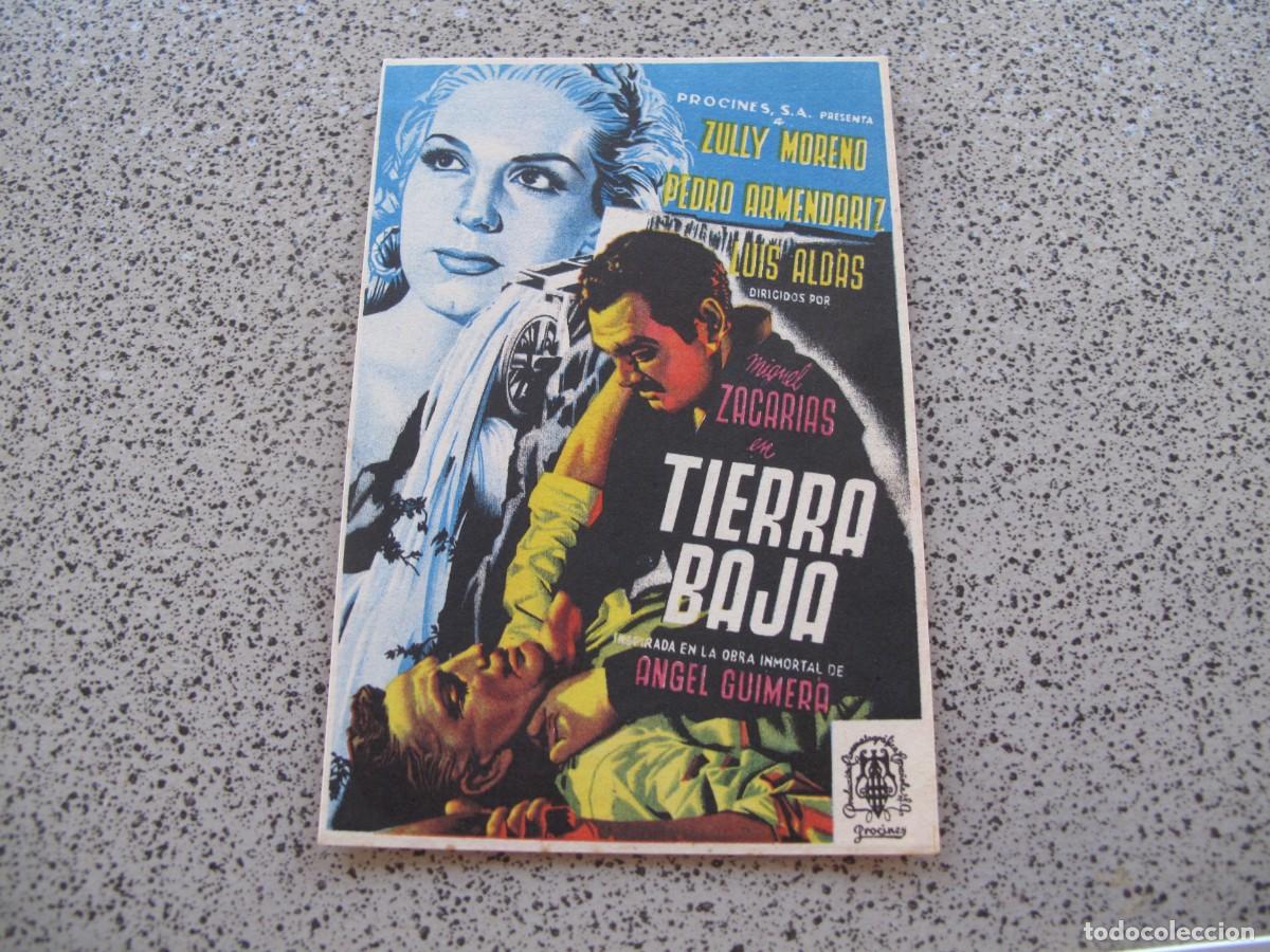 Flyers Publicitaires de films Anciens: PROGRAMA DE MANO ORIGINAL EL DE LA FOTO