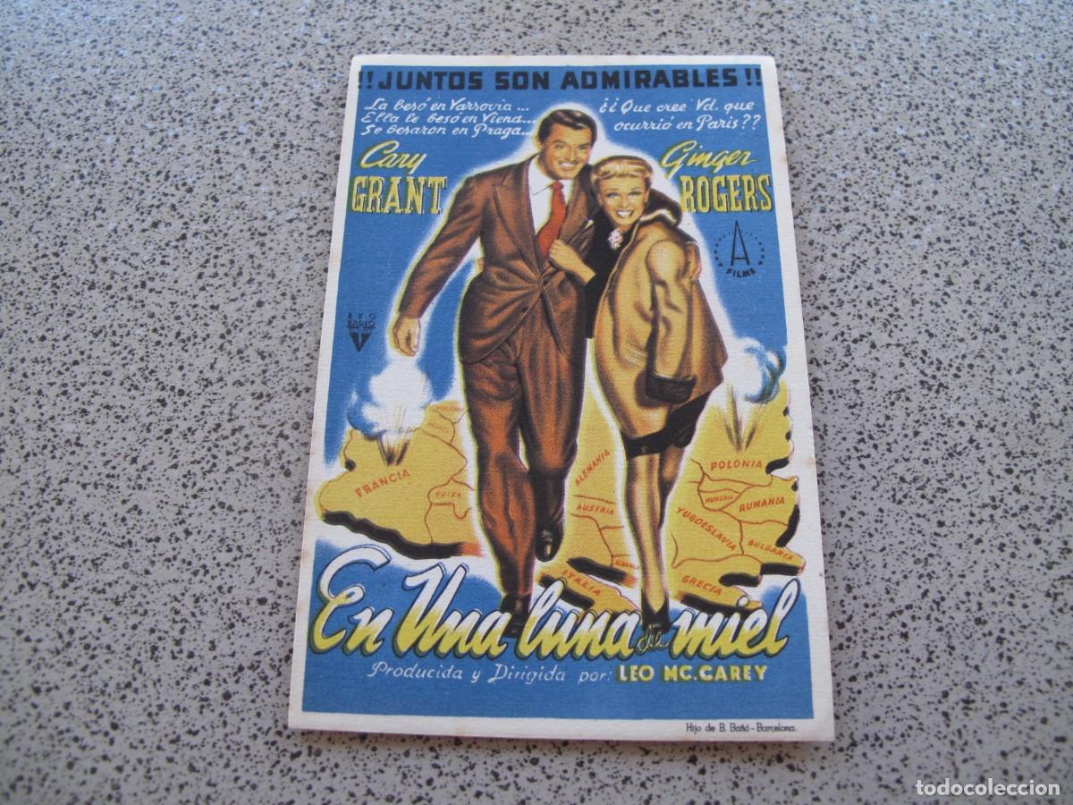 Folhetos de m&atilde;o de filmes antigos de cinema: PROGRAMA DE MANO ORIGINAL EL DE LA FOTO