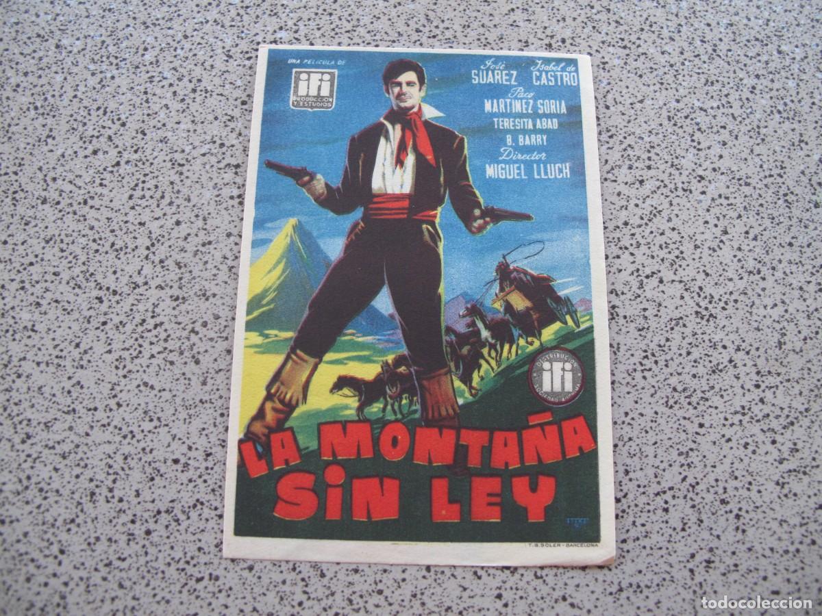  Flyers Publicitaires de films Anciens: PROGRAMA DE MANO ORIGINAL EL DE LA FOTO