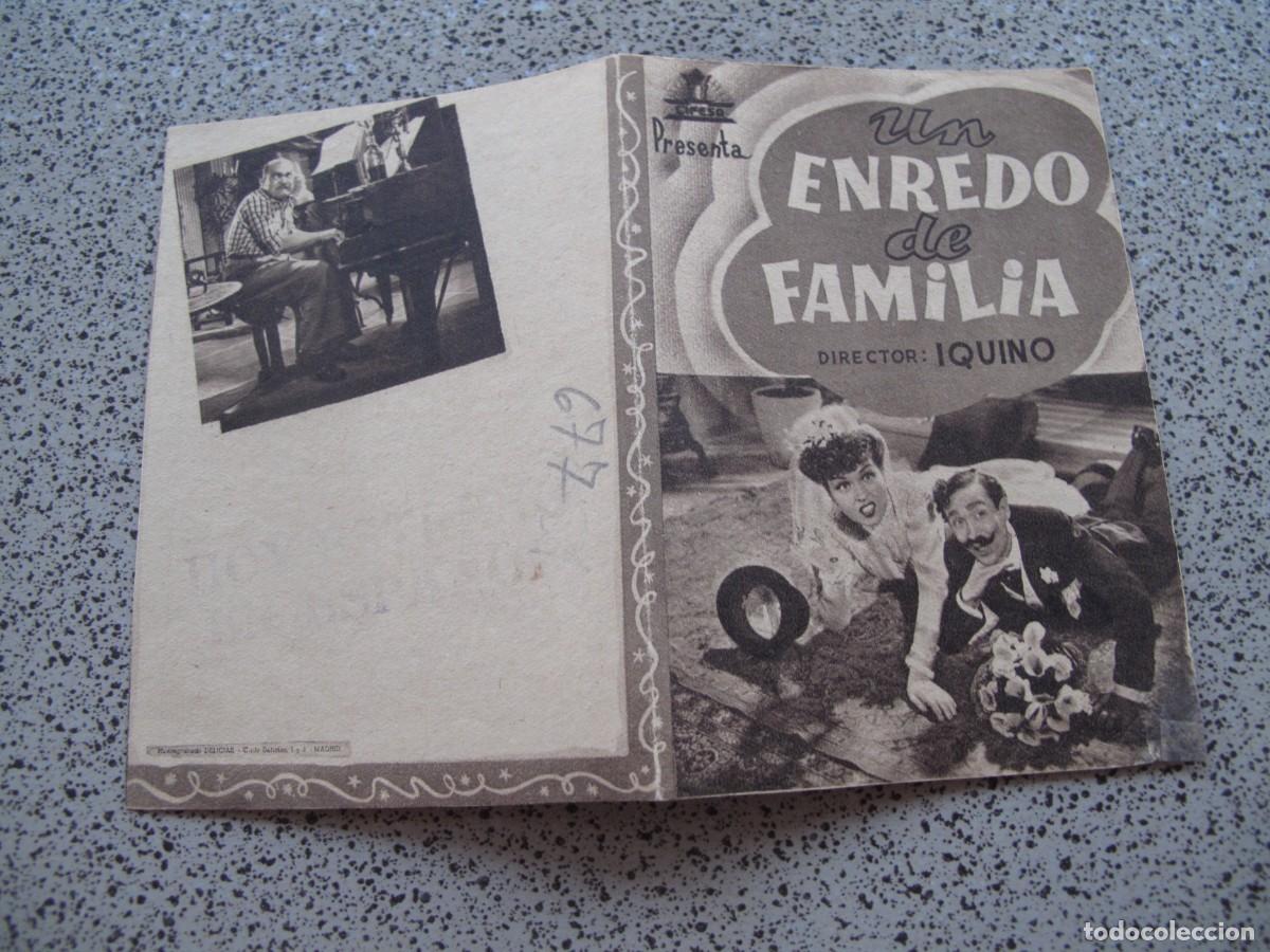  Flyers Publicitaires de films Anciens: PROGRAMA DE MANO ORIGINAL EL DE LA FOTO